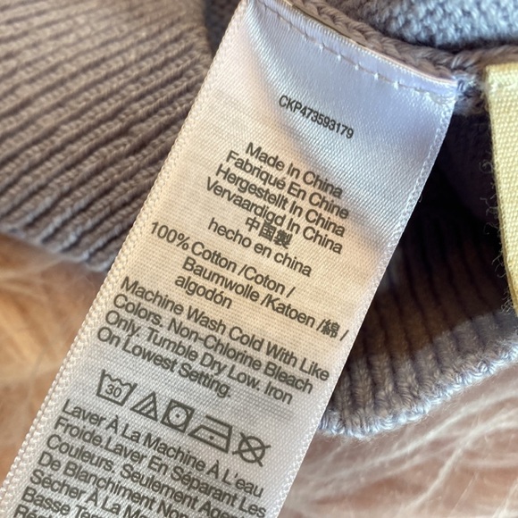 NWT Madewell Crochet-Trim Crop Sweater Tank in Distant Peri sz XS - Picture 10 of 11